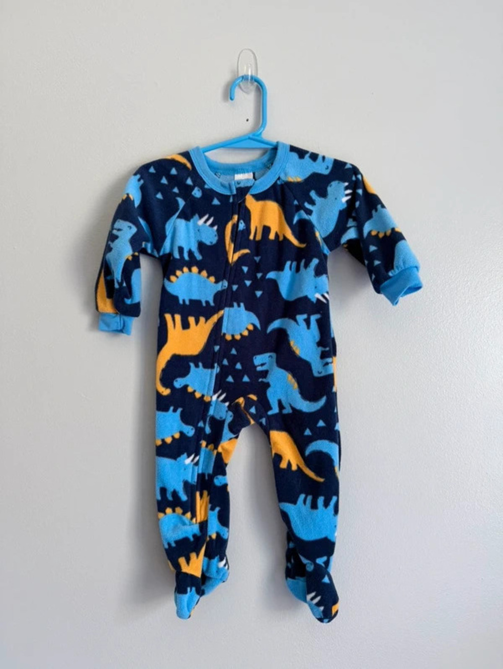 Onesies Baby Dinosaur Fleece Footie Pajamas 6-9M